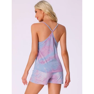 INSPIRE CHIC Women's Cotton Soft Modal Cami Top With Shorts With Pockets Pajama Set 3 INSPIRE CHIC Women's Cotton Soft Modal Cami Top With Shorts With Pockets Pajama Set - Image 3