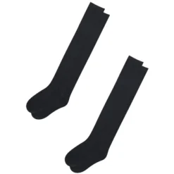 INSPIRE CHIC Women's Elastic Cuffs Stretchy Over Knee Thigh High Socks 2 Pairs -Fashion Clothing Store GUEST 97778b1c fa04 44b7 9f95 f3aaf948780f