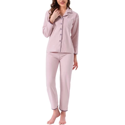 INSPIRE CHIC Womens Lounge Set Button Down Long Sleeve Sleepwear Fuzzy Warm Fleece Pajama With Pocket For Winter 5 INSPIRE CHIC Womens Lounge Set Button Down Long Sleeve Sleepwear Fuzzy Warm Fleece Pajama With Pocket For Winter - Image 5