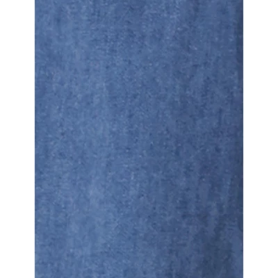 INSPIRE CHIC Women's Collared Short Sleeve A-Line Button Up Midi Denim Dress 4 INSPIRE CHIC Women's Collared Short Sleeve A-Line Button Up Midi Denim Dress - Image 4